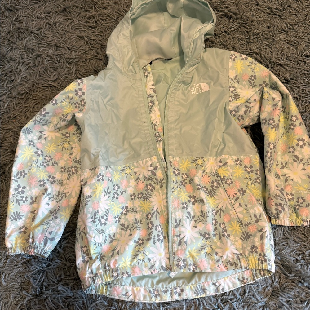 The North Face Mint Floral Jacket